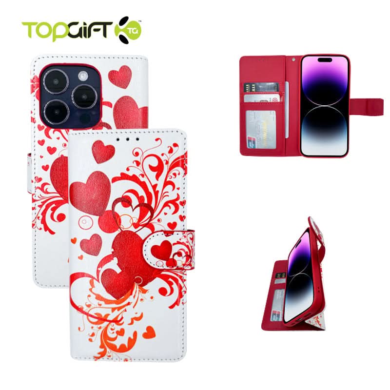 Galaxy S23 Wallet Printed Design Case
