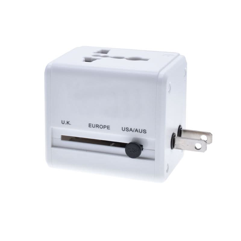 WYEFLUX Global Travel Adapater With Dual USB-A Ports