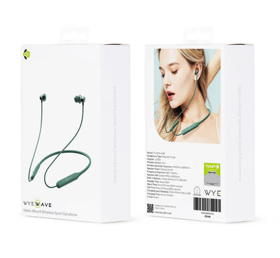 WYEWAVE Neck-Mount Wireless Sport Earphone