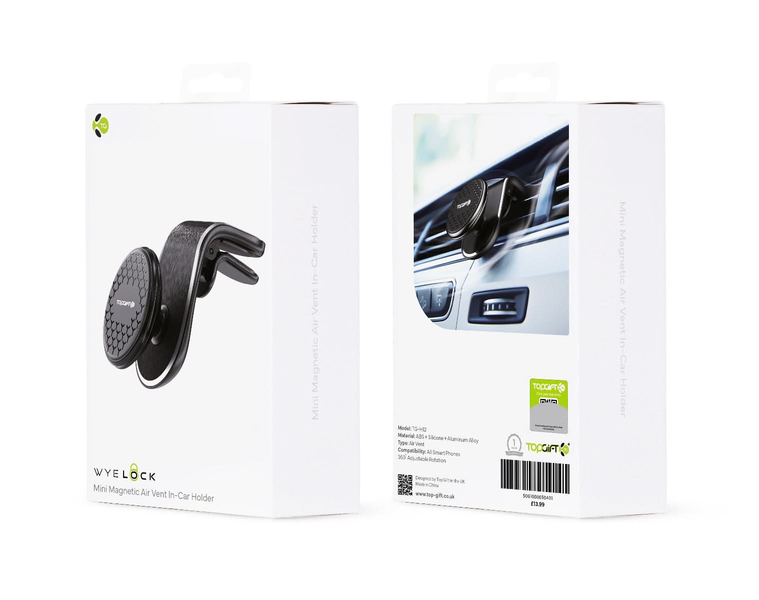 WYELOCK Mini Magnetic Air Vent In-Car Holder