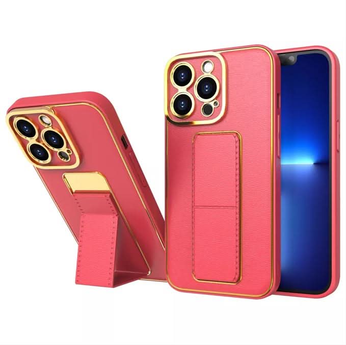 iPhone 15 Max Back Case with Folding Stand