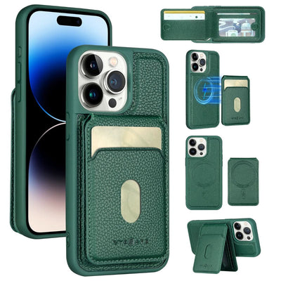 iPhone 15 Max Wallet MagSafe Detachable Card Slot Case