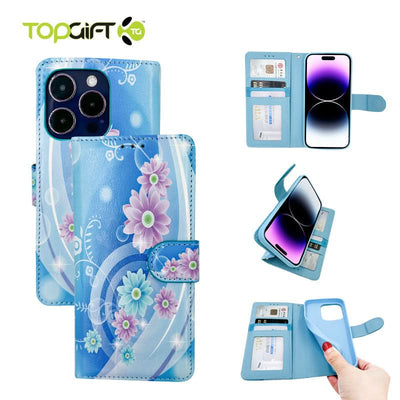 Galaxy S23 Plus Wallet Printed Design Case