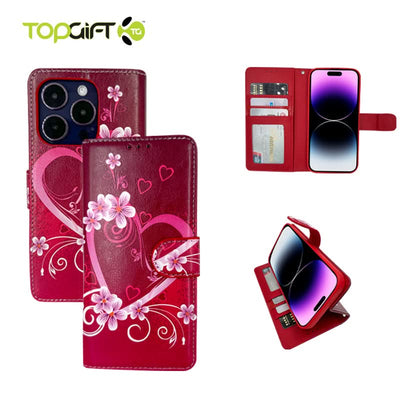 Galaxy S23 Ultra Wallet Printed Design Case