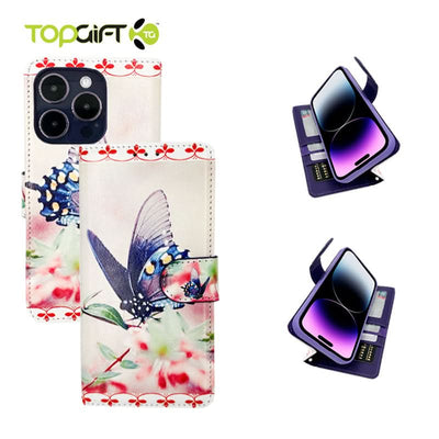 Galaxy S24 Ultra Wallet Printed Design Case