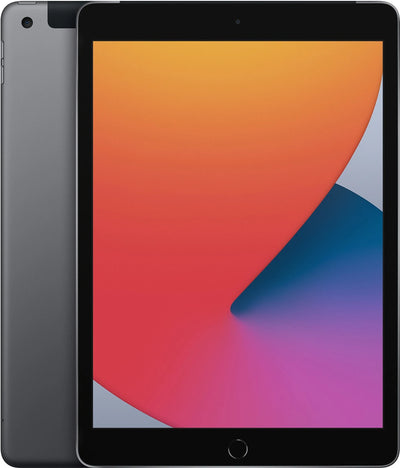 Apple iPad 8th Generation 32GB Silver Unlocked Open-Never Used  4G Cellular Tablet