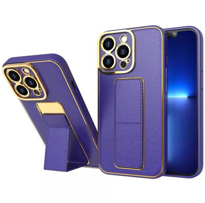 iPhone 15 Pro Max Back Case with Folding Stand