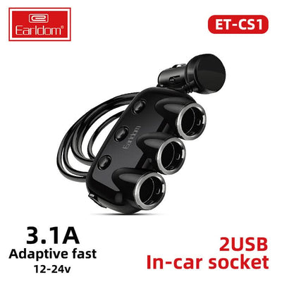 Earldom 2USB IN-CAR Socket - ET-CS1