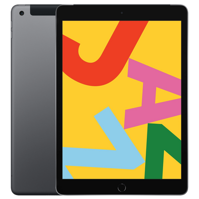 Apple iPad 7th Generation 10.2" 32GB Unlocked Open-Never Used 4G Cellular Tablet Space Grey Silver