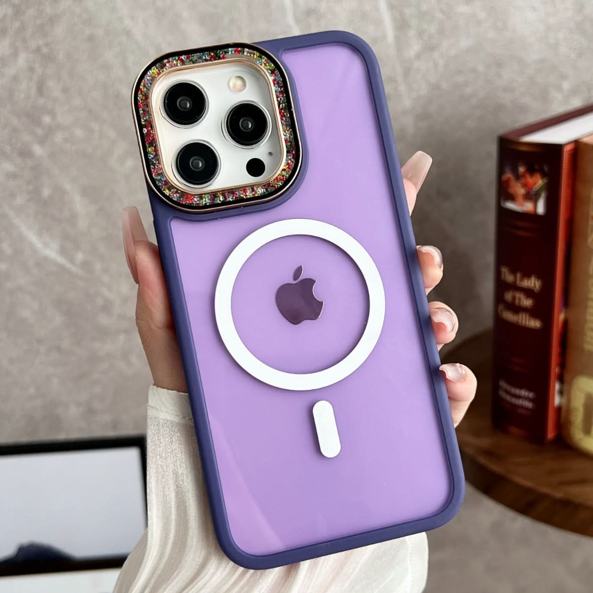 iPhone 15 Pro Max DiamondShell Transparent Magsafe Case