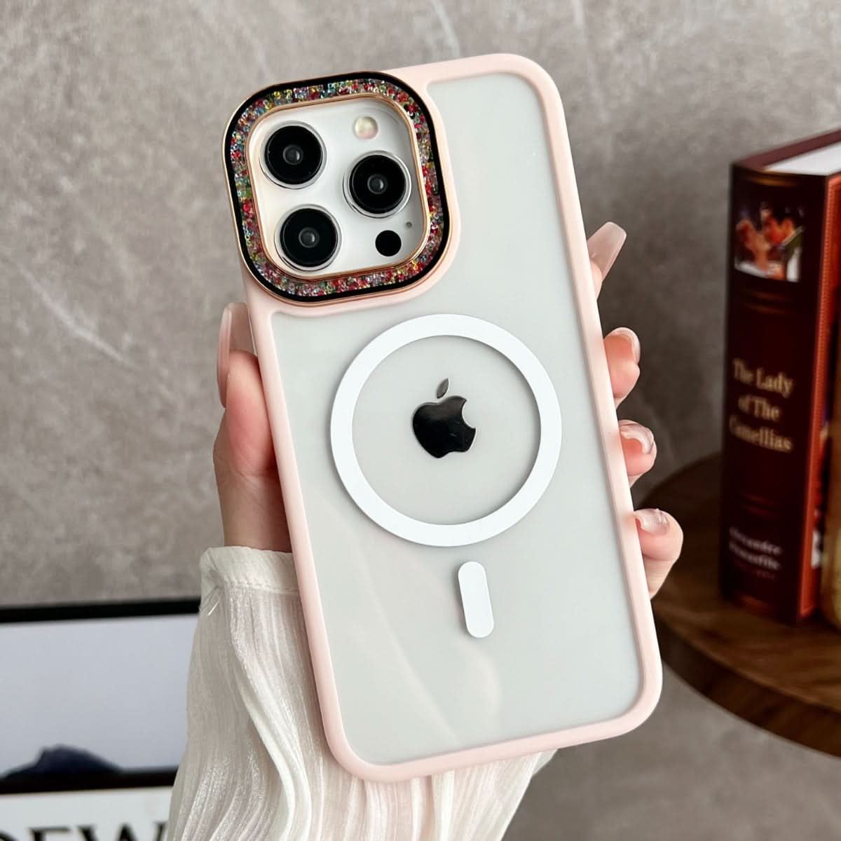 iPhone 15 Max DiamondShell Transparent Magsafe Case