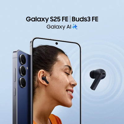 Brand Samsung Galaxy S25 FE 128GB Jet Black 5G Smartphone | Galaxy AI | 6.7" Dynamic AMOLED 120Hz Display | 50MP Triple Camera | 4900mAh Battery | SIM Free