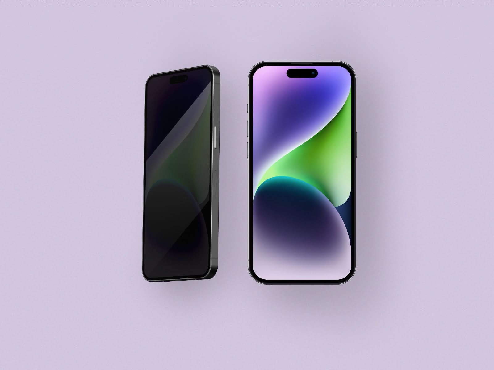 WYESAFE iPhone 15 Pro 6D Privacy Tempered Glass