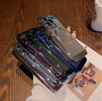 iPhone 15 Max Magnetic Electroplating Case