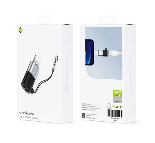 WYEWAVE USB-C To 8-Pin Adapter