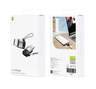 WYEFLOW Micro to USB-C Mini Adaptor