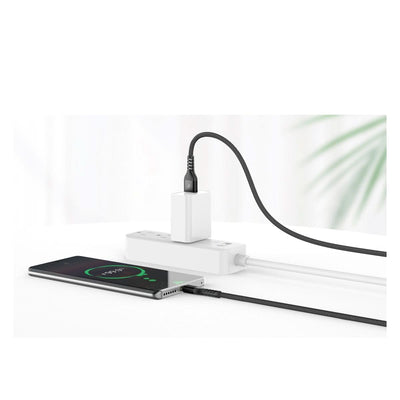 WYEFLOW 8-PIN Nylon Braided Fast Charging 2m Data Cable