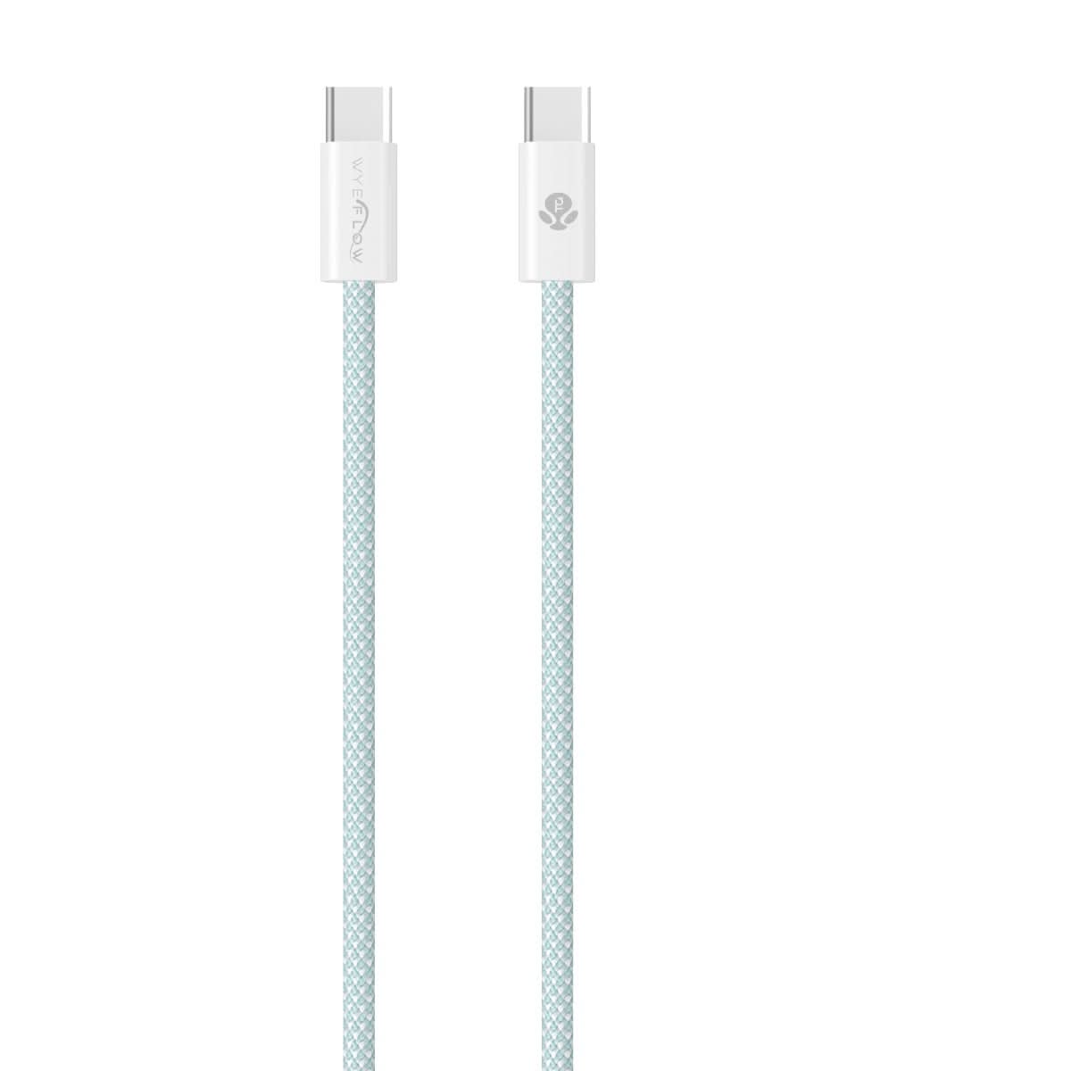WYEFLOW Braided USB-A to 8-Pin Data Cable 1m