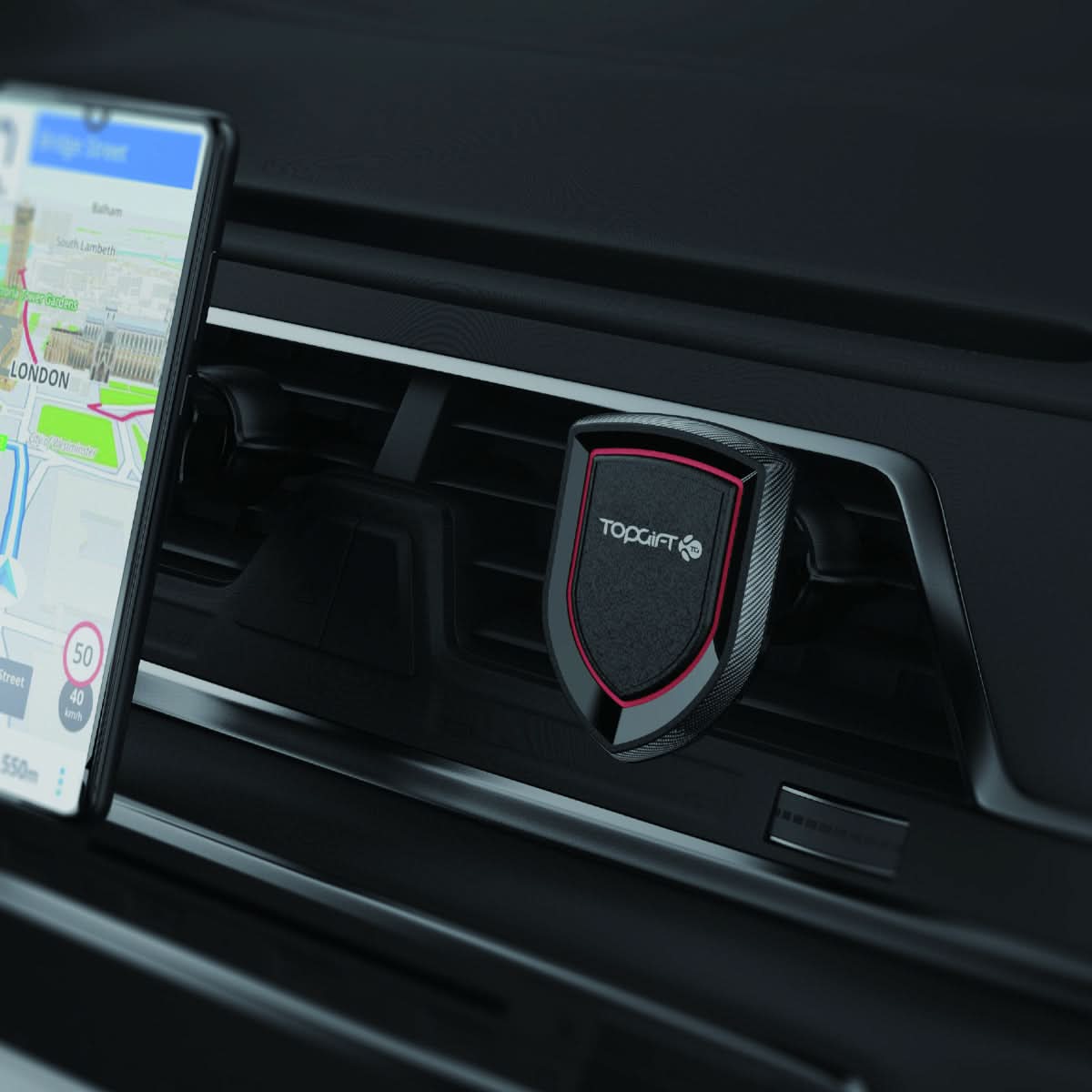 WYELOCK Shield Shape Magnetic Air Vent In-Car Holder