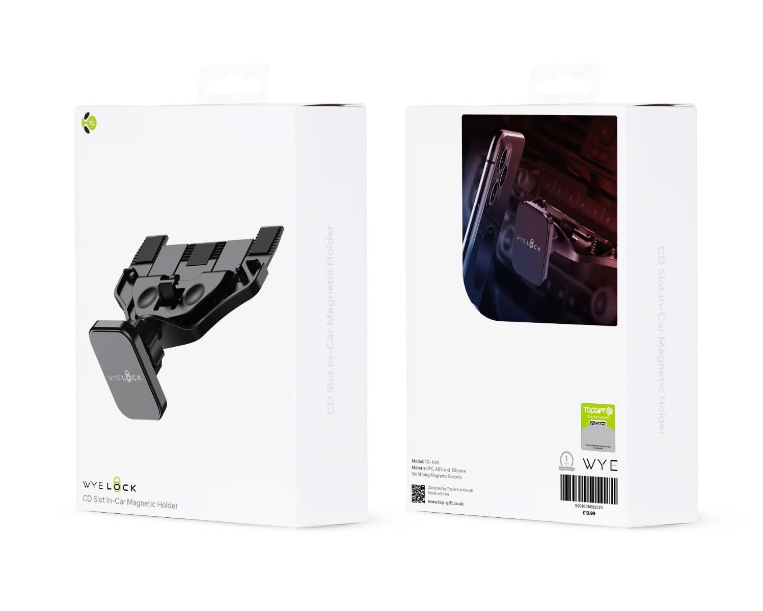 WYELOCK CD Slot In-Car Magnetic Holder