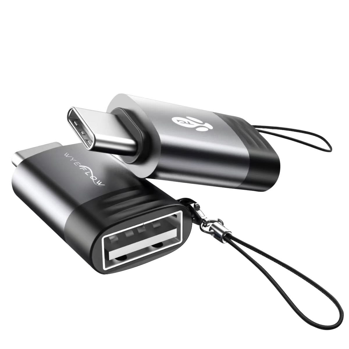 WYEFLOW USB-A to USB-C OTG Adaptor