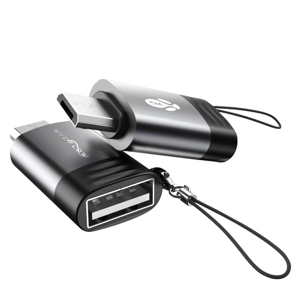 WYEFLOW USB-A to Micro OTG Adaptor