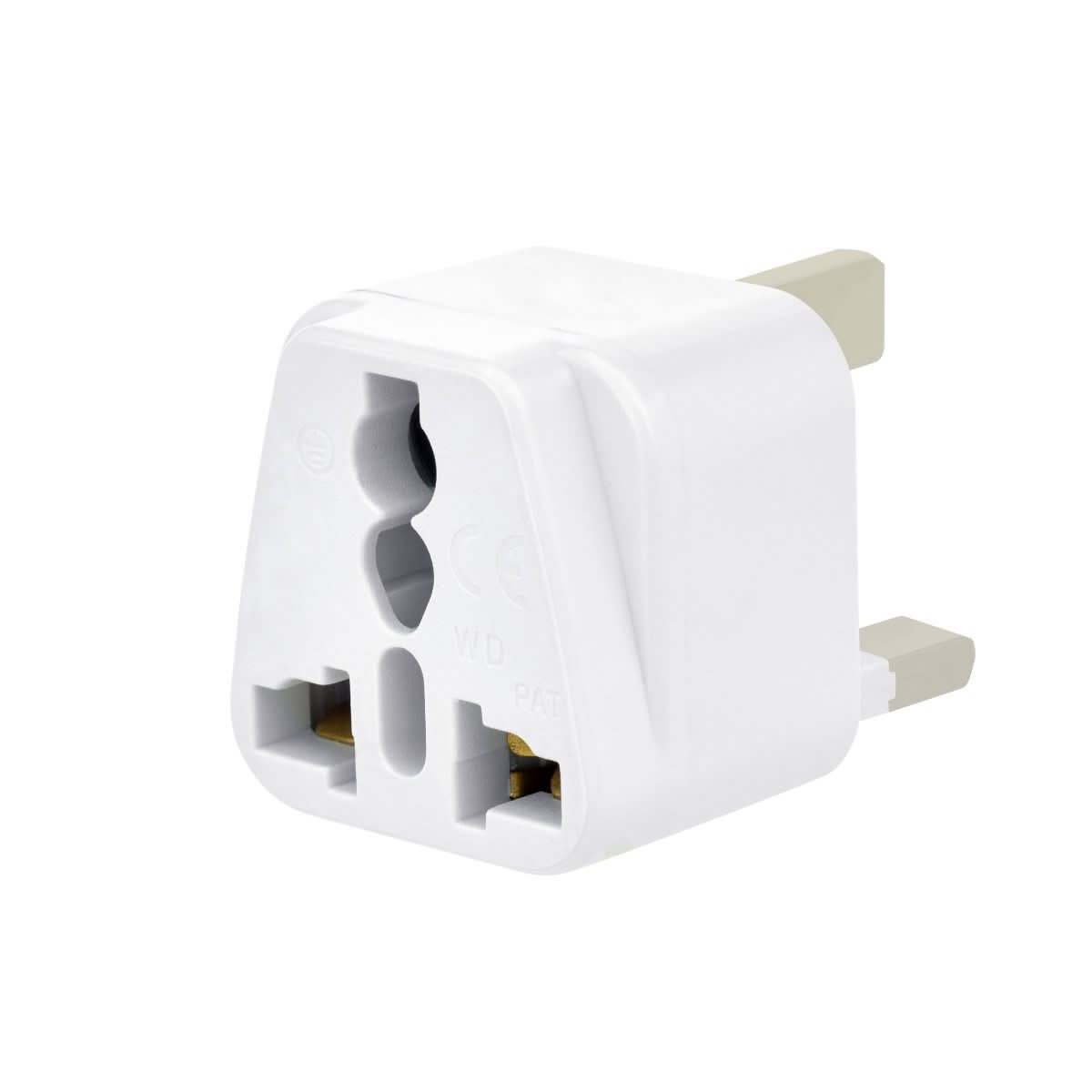 WYEFLUX Multiple Sockets to UK Plug Travel Adapter