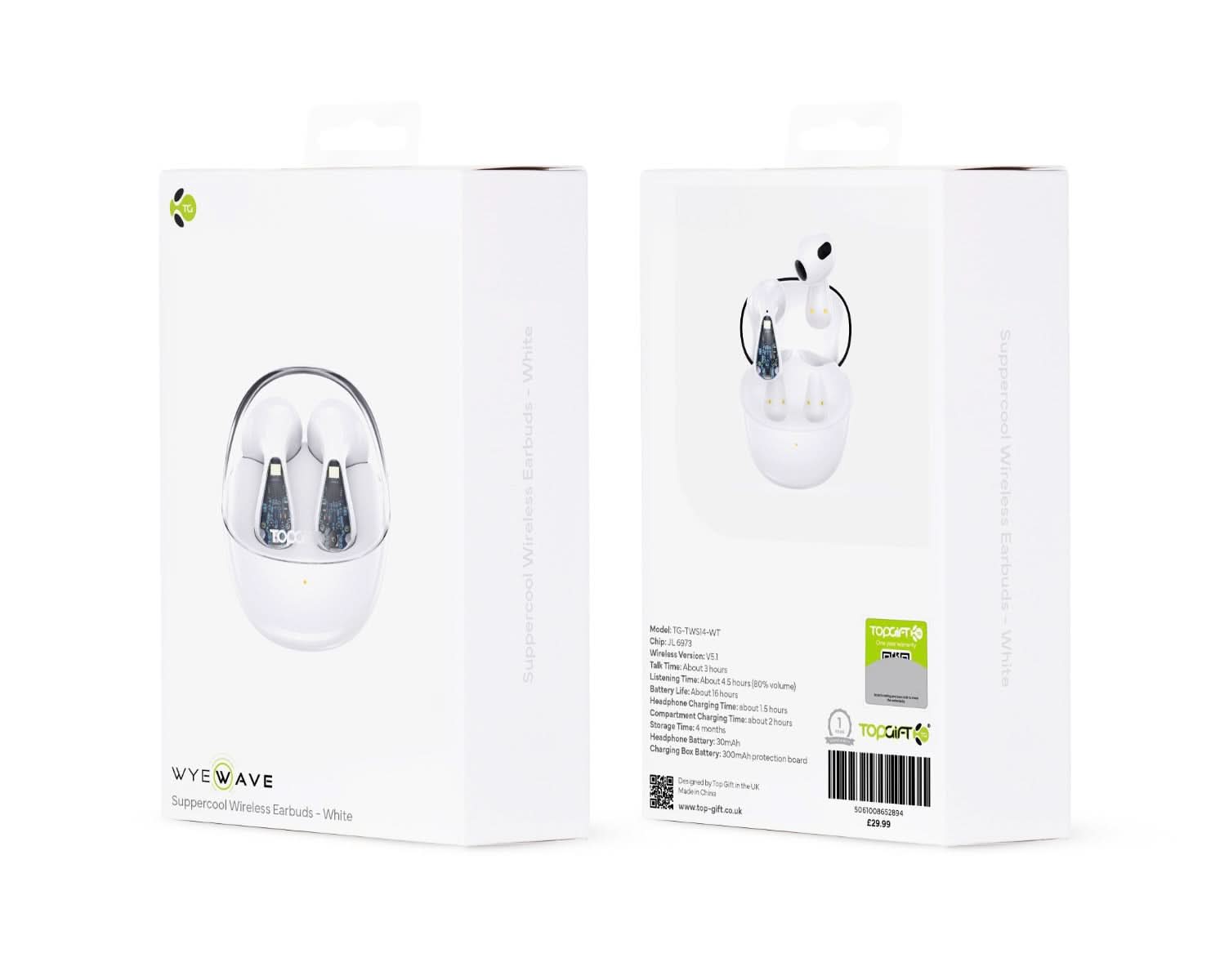 WYEWAVE Suppercool Wireless Earbuds
