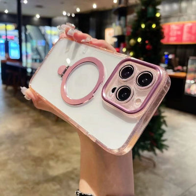 iPhone 15 Plus Shiny Case With Magsafe Kickstand